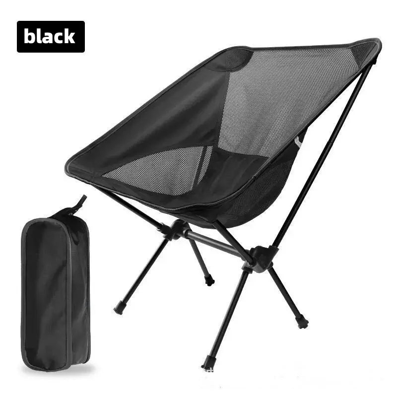 Foldable Eway camping chair with lightweight frame and fabric seat, ideal for outdoor adventures and portable seating.