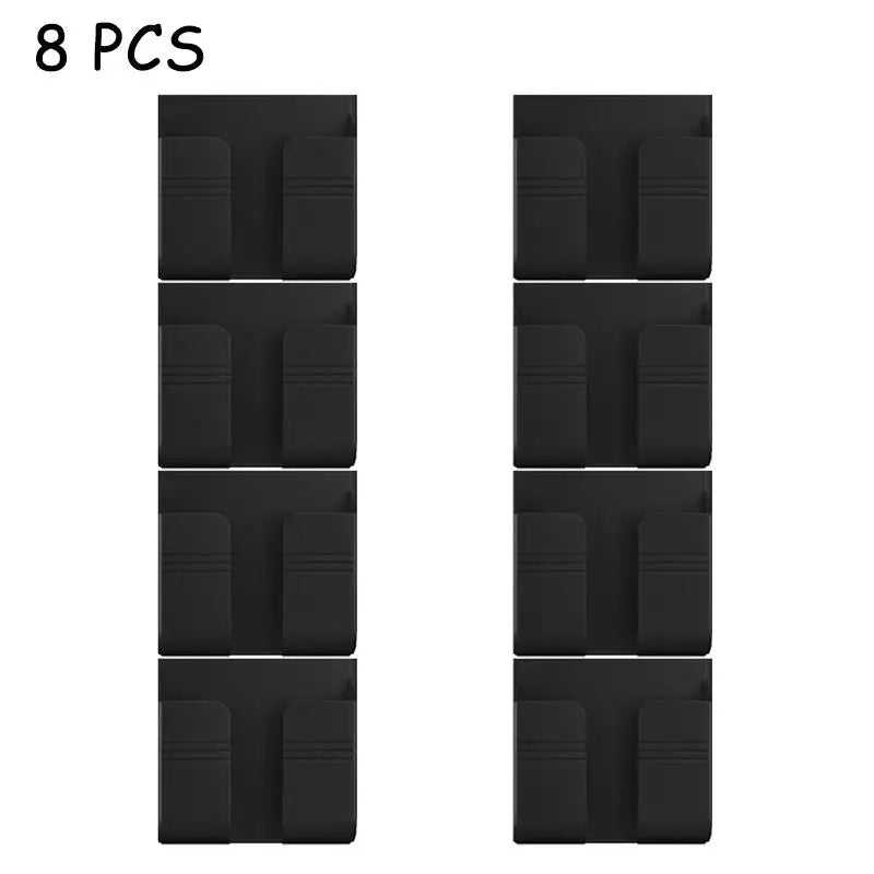 Wall-mounted device holder by Eway, shown in sleek design attached to a wall for secure device storage and easy access.