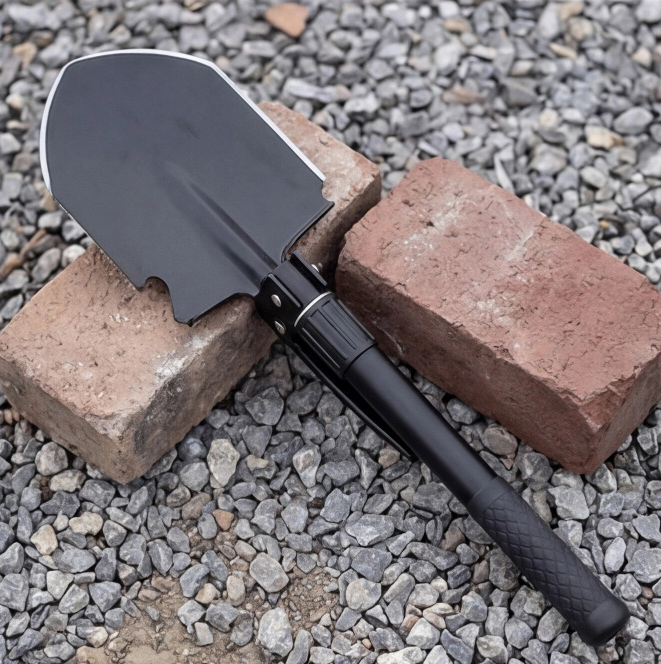 Eway Edieu multi-purpose camping shovel with ergonomic handle, suitable for outdoor digging, gardening, and camping tasks.