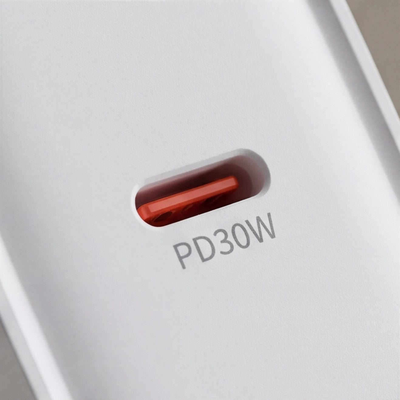 Eway ESSAGER fast 30W Type-C charger with two USB-C ports, compact design, and sleek black finish.