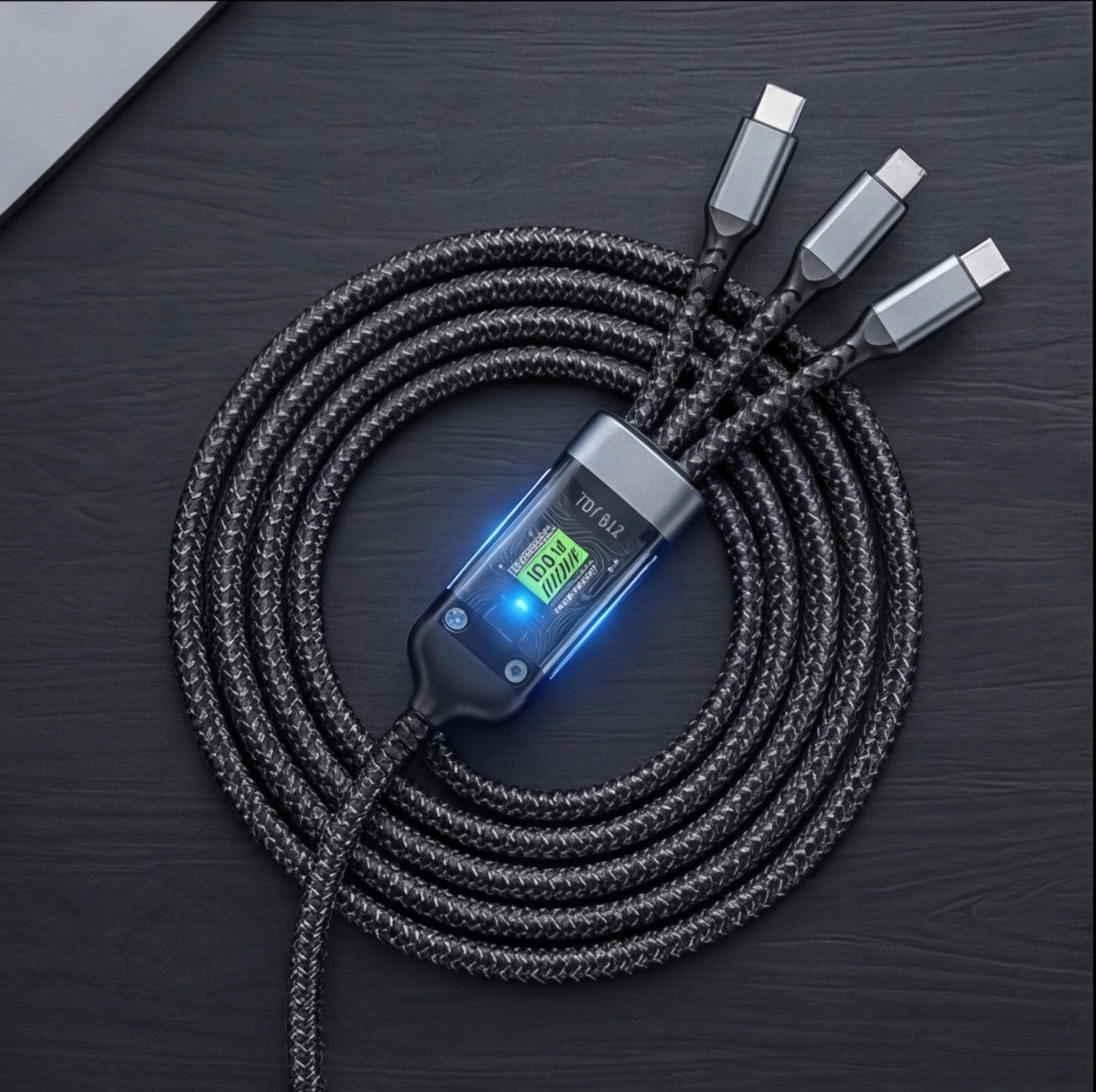 Eway fast charging cable with USB connector, durable and compatible with various devices for quick power transfer.