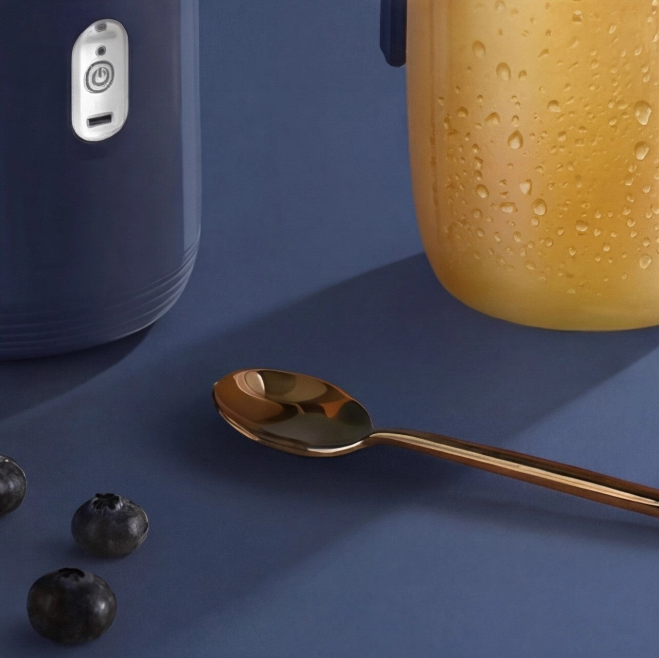 Eway rechargeable juice blender with sleek design and blending jar, ideal for fresh smoothies and fruit drinks.