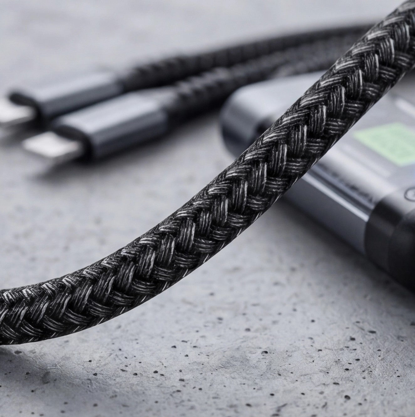 Eway fast charging USB cable with durable connectors, designed for quick device charging and data transfer.