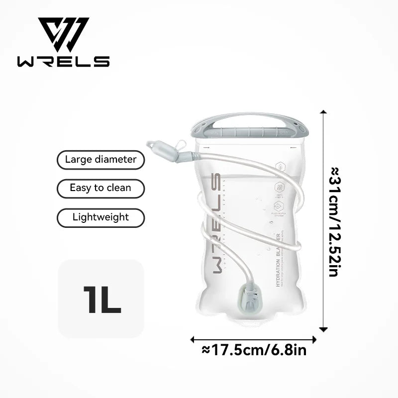 Foldable water bucket by Eway, lightweight and portable, shown in a compact, folded state with vibrant color and durable material.