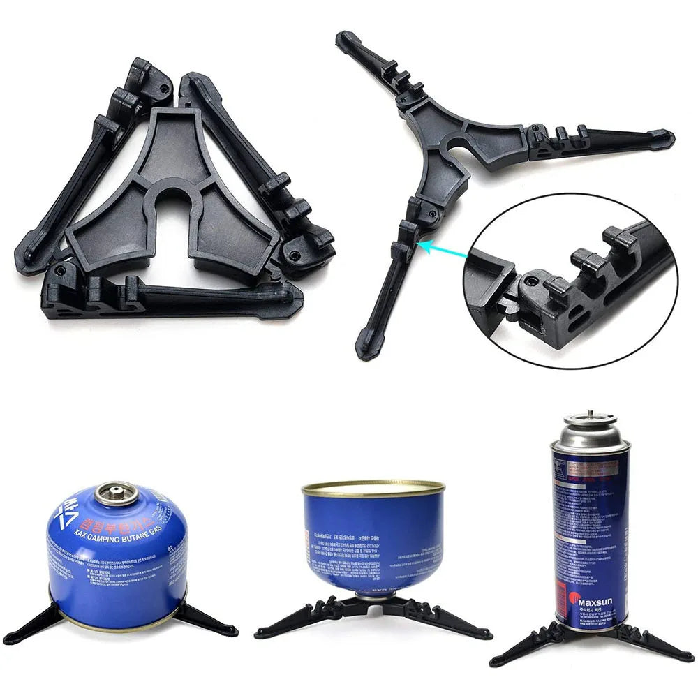 Eway camping pot set with multiple cookware pieces for outdoor cooking, stainless steel construction, compact design for camping trips.