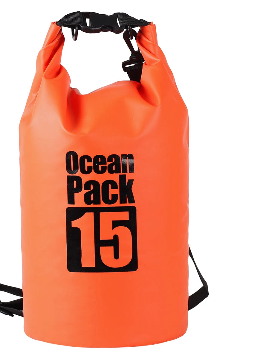 Eway water storage bag with transparent plastic material, flexible and portable water container for outdoor or emergency use