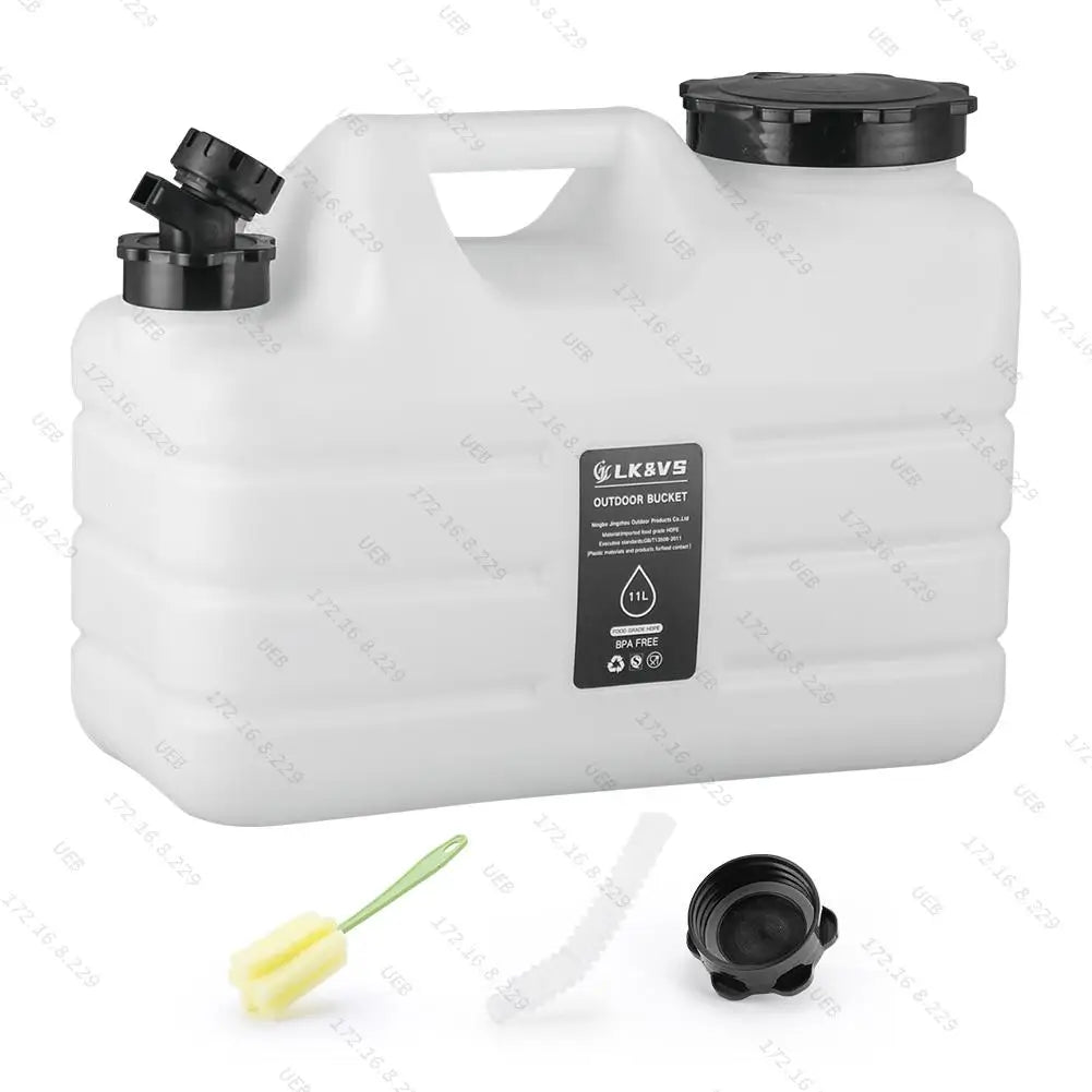 Portable 20-liter camping water tank from Eway, lightweight and durable for outdoor water storage and camping needs.