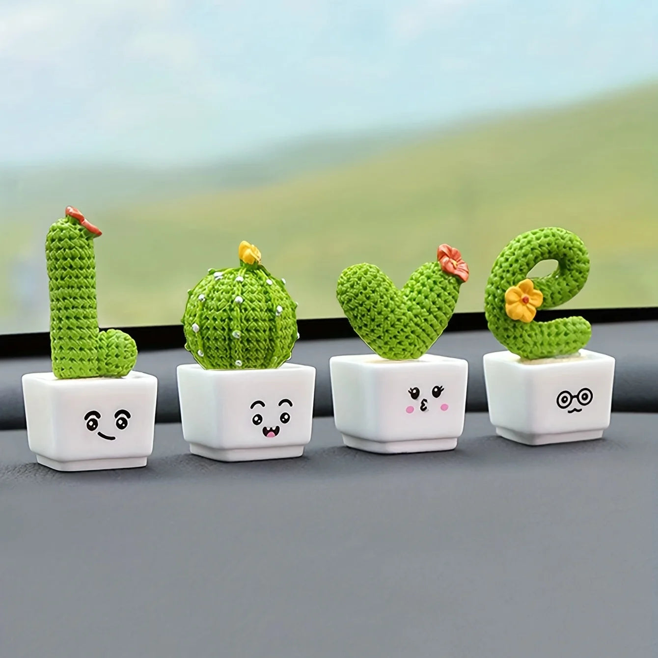 Eway cute artificial plant decor with vibrant green leaves, perfect for adding a charming touch to home or office interiors.