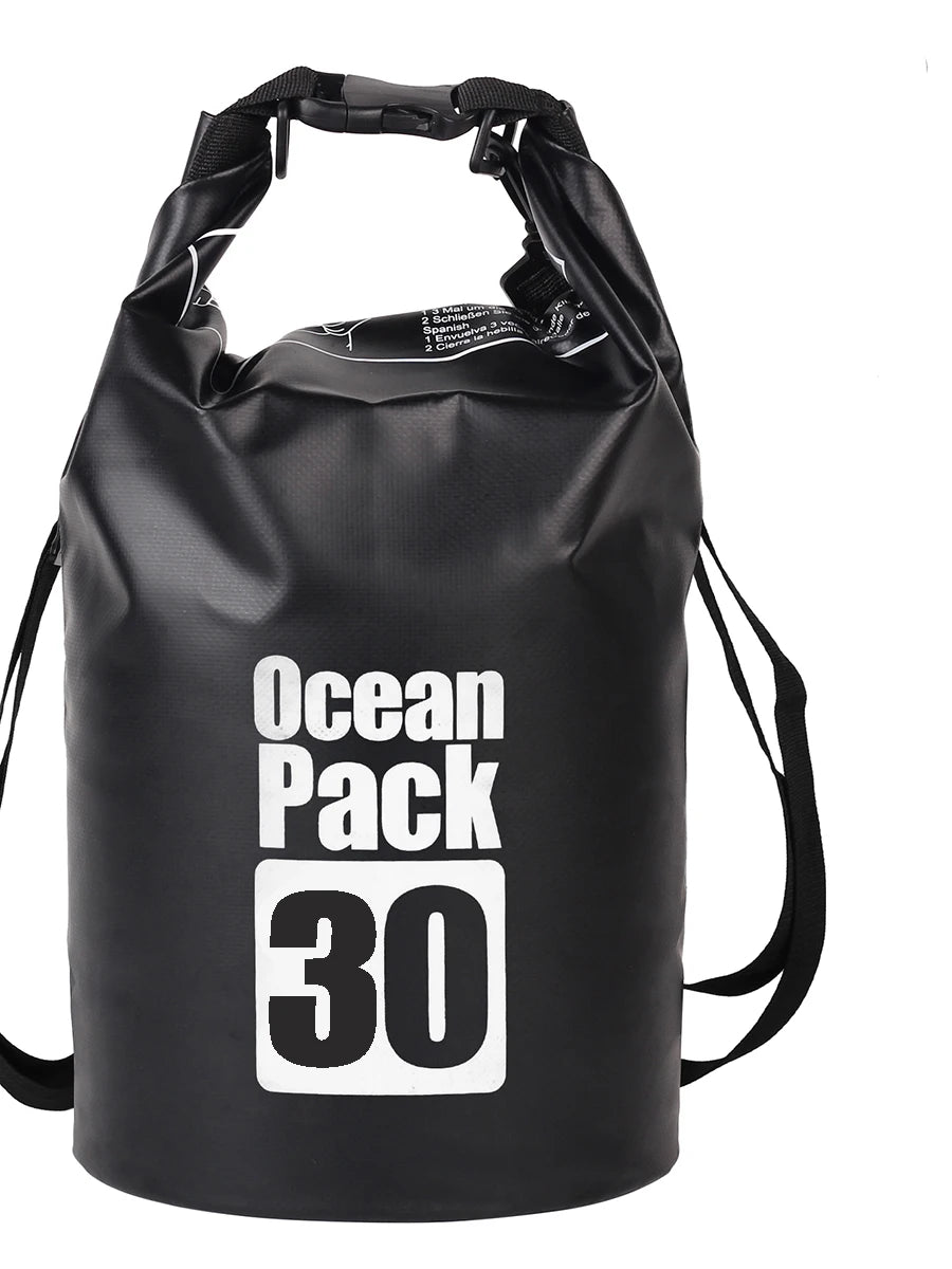 Eway water storage bag with transparent flexible material, designed for easy filling and transport of drinking water.