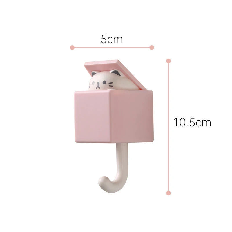 Eway wall-mounted colorful multi-purpose storage holder with cute design, ideal for organizing small household items.