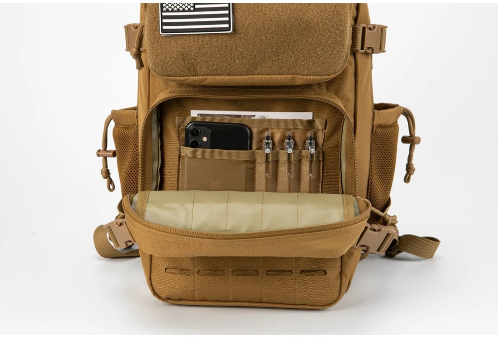 Eway ReFire Gear outdoor backpack with multiple compartments and durable design, suitable for hiking and outdoor adventures.