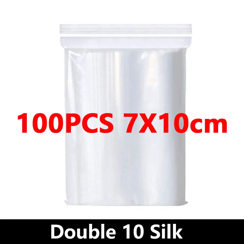 Eway Ziplock food storage bags with secure sealing, clear plastic, and multiple sizes for storing and organizing food items.