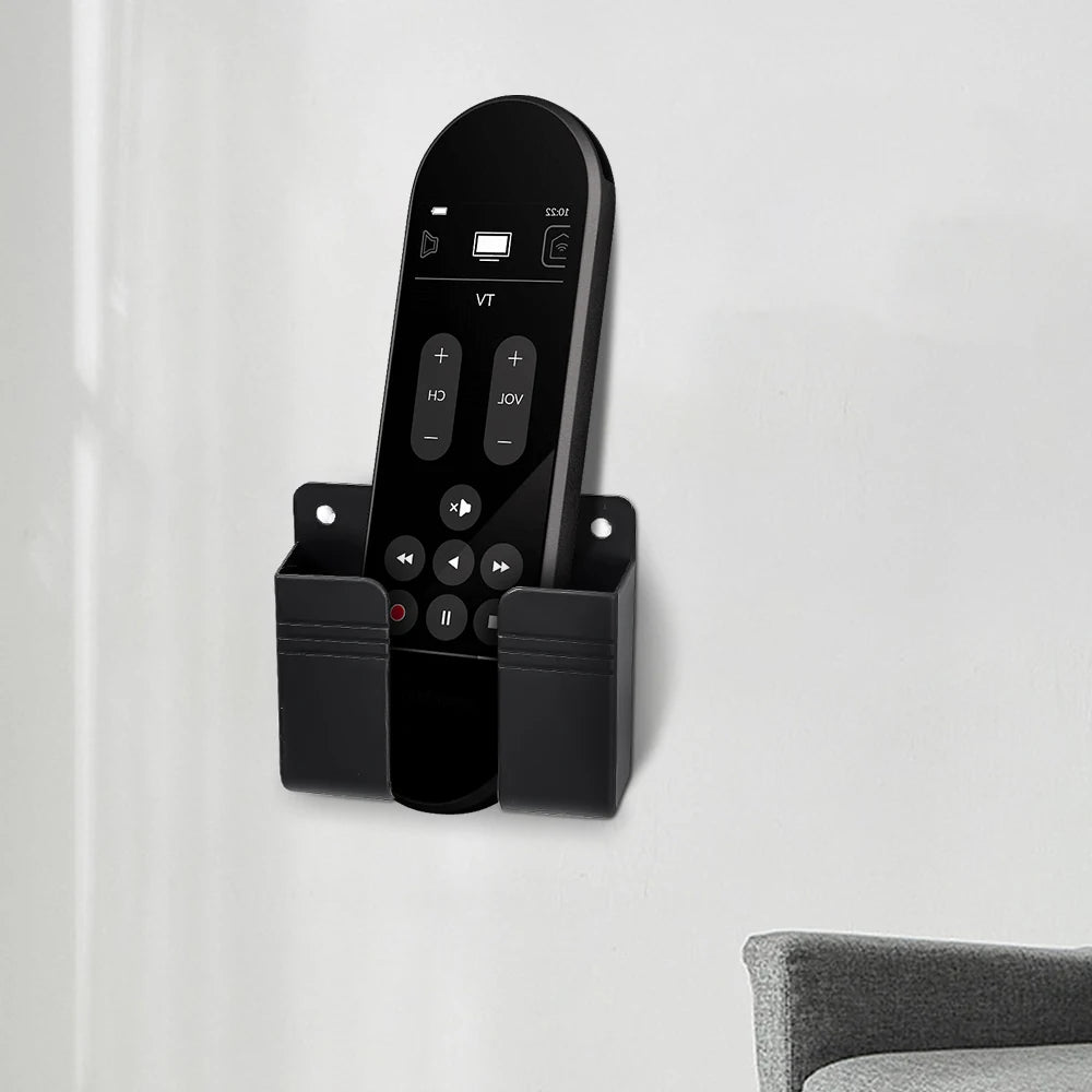 Wall-mounted device holder by Eway, featuring a sturdy design for secure wall installation of electronic devices.