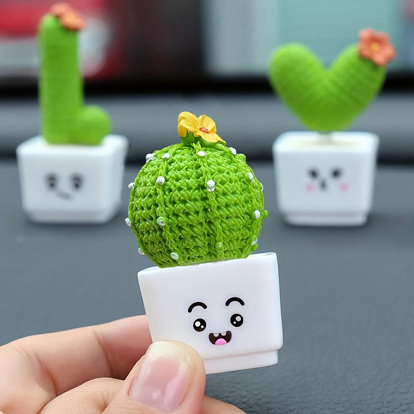 Eway cute artificial plant decor with vibrant green leaves and small flowers, perfect for home or office decoration.