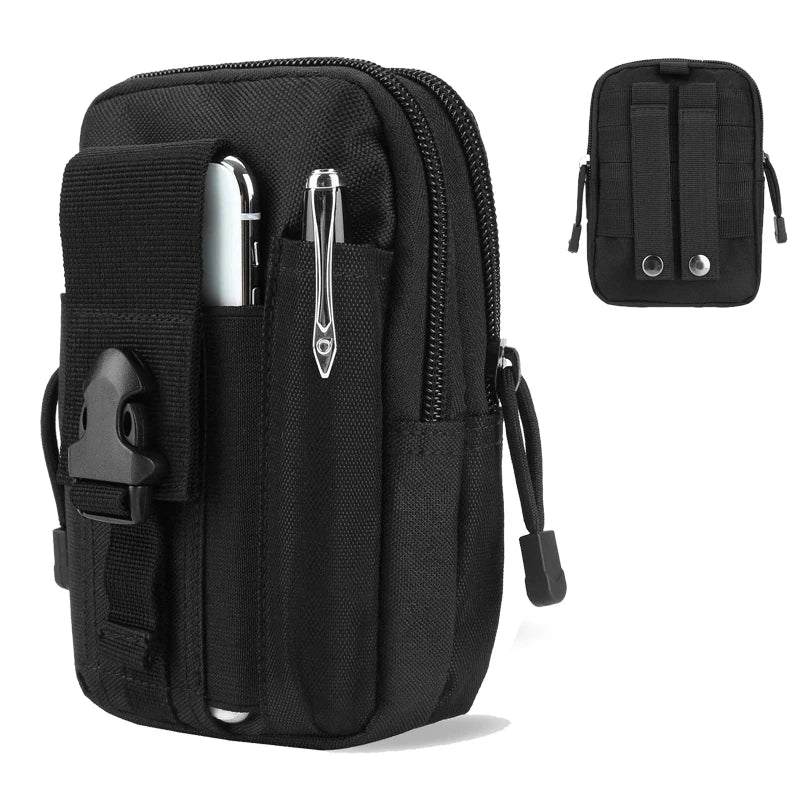 Eway softback backpack with adjustable straps and multiple compartments, shown in black with sleek design.