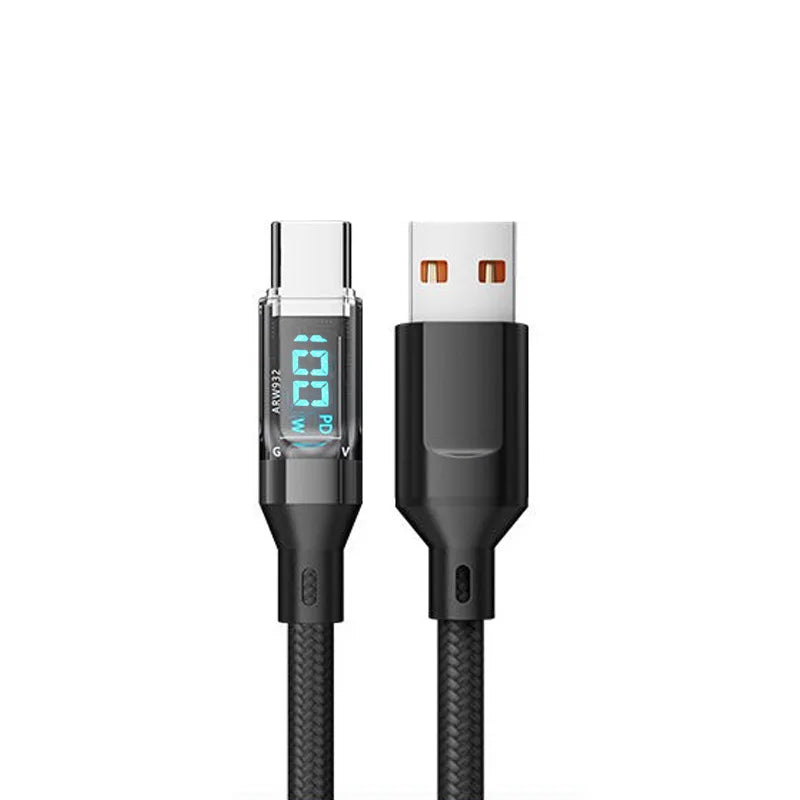 Eway fast charging cable with USB connector, designed for quick data transfer and device charging.