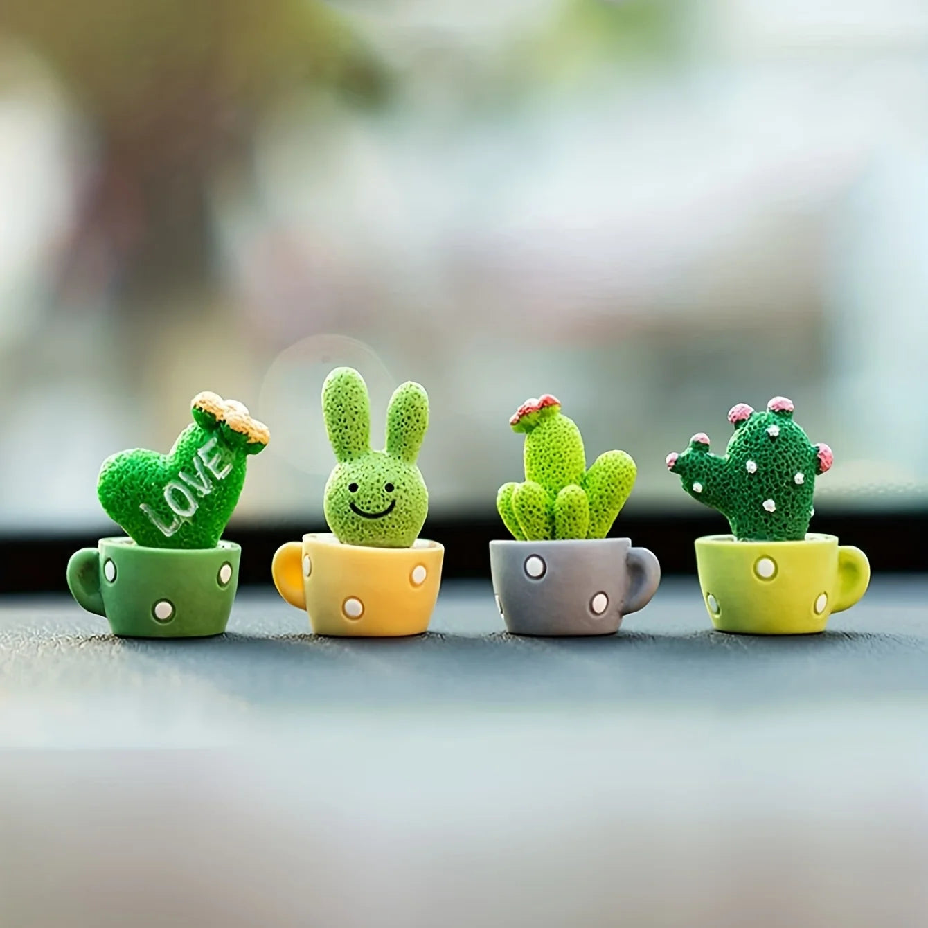 Cute artificial plant decor by Eway featuring vibrant green faux plants in a stylish container.