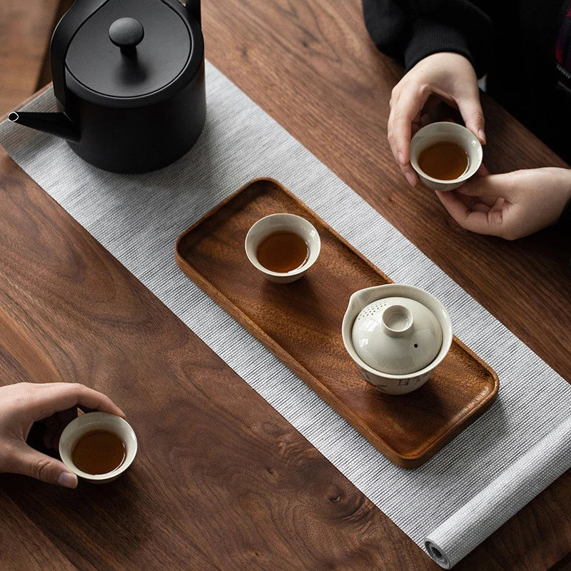 Eway multi-purpose wooden stand with multiple compartments, suitable for organizing various household or office items.