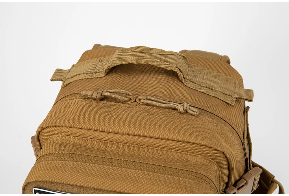 Eway ReFire Gear outdoor backpack with multiple compartments and sturdy straps, designed for hiking and outdoor adventures.
