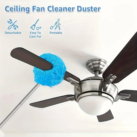 Eway extendable ceiling fan and wall cleaning brush with long handle for dust removal and surface cleaning.