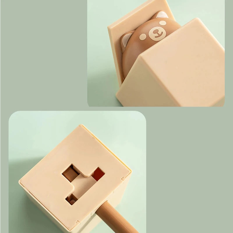 Cute multi-purpose wall storage holder by Eway, featuring a compact design with hooks for organizing small items.