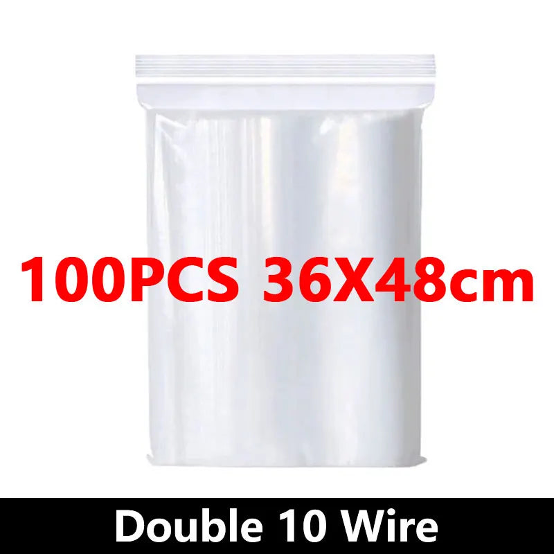 Eway Ziplock food storage bags, resealable plastic bags for fresh food preservation, shown with closed zipper seal.