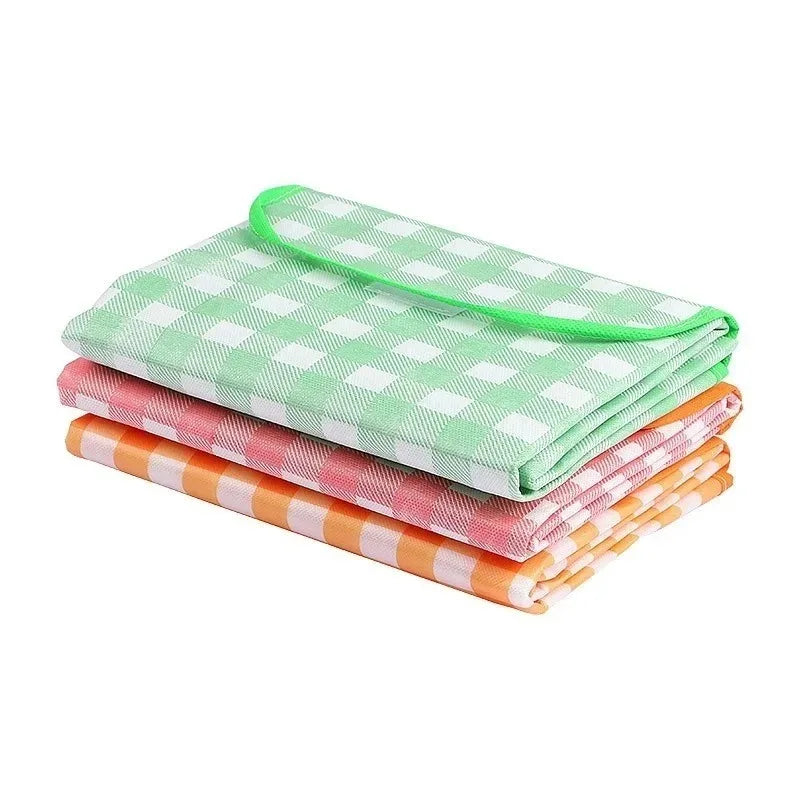 Eway travel fabric rug with colorful pattern, lightweight and portable for outdoor or indoor use.
