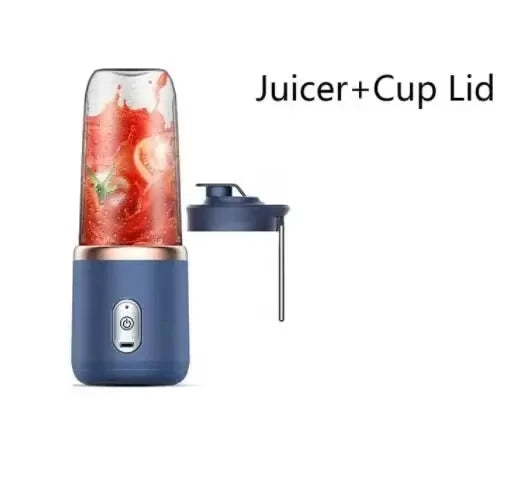 Portable rechargeable Eway juice blender with sleek design, showing the compact blender and charging port in the image.