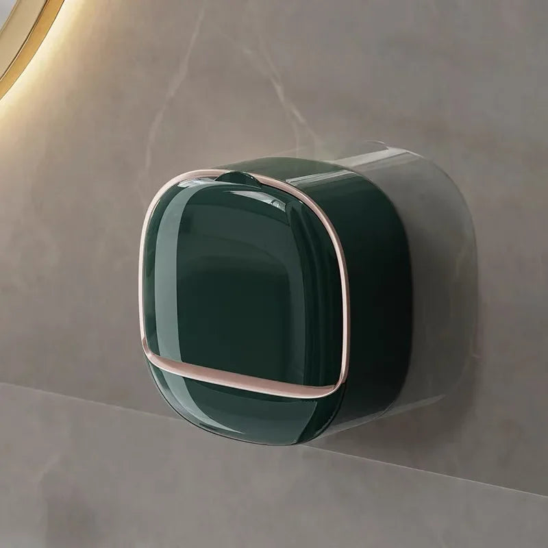 Eway waterproof, non-slip soap dish with secure grip, designed to keep soap dry and prevent slipping in the bathroom.