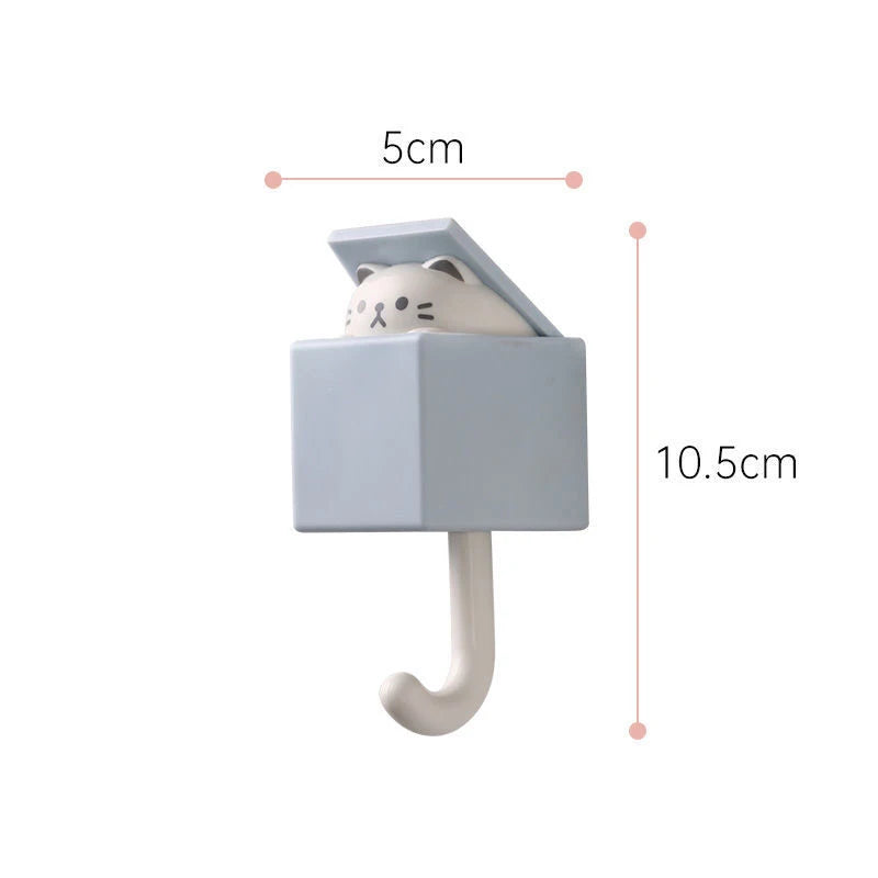 Cute multi-purpose wall storage holder by Eway, featuring a colorful design for organizing small items.