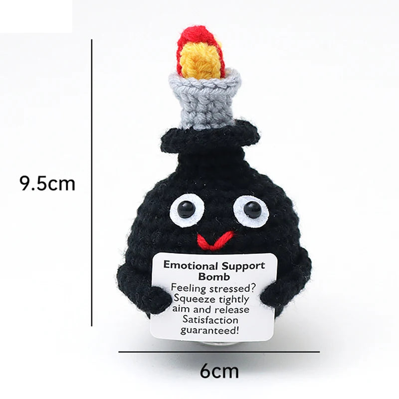 Eway plush fabric doll or cushion with a charming, handcrafted design, soft and cozy for children or decor.