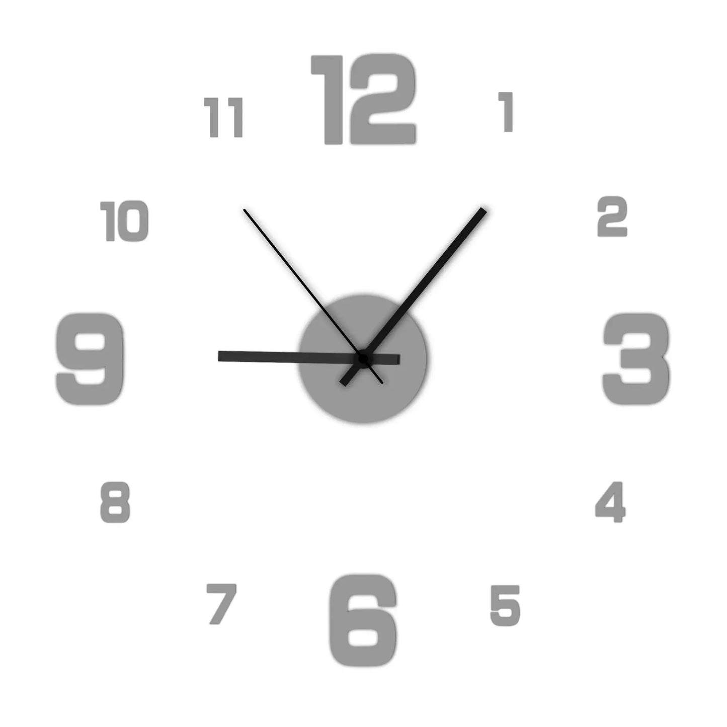Eway classic European wall clock with elegant round design and traditional clock hands, suitable for home or office decor.