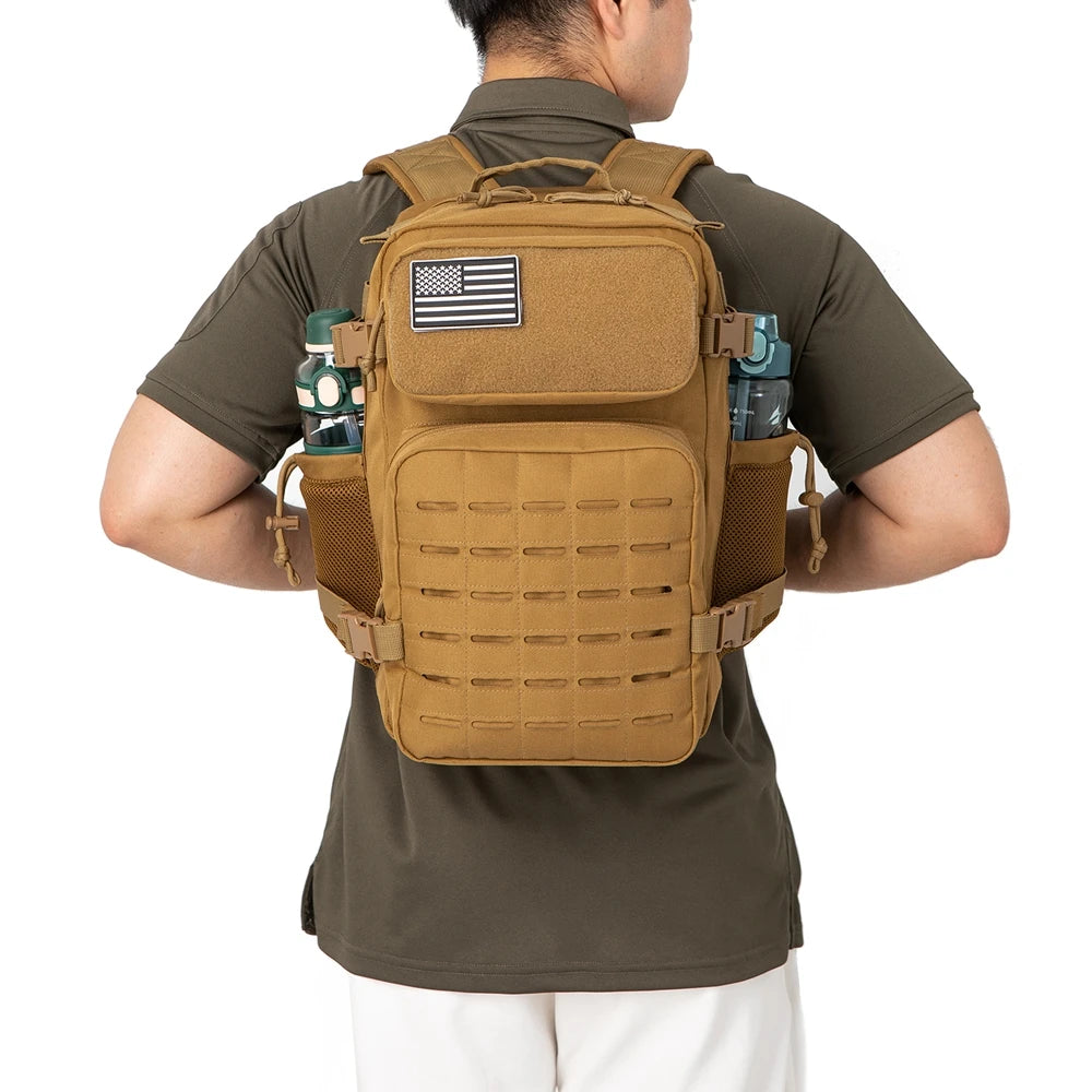 Eway ReFire Gear outdoor backpack with multiple compartments and durable design, suitable for hiking and outdoor adventures.