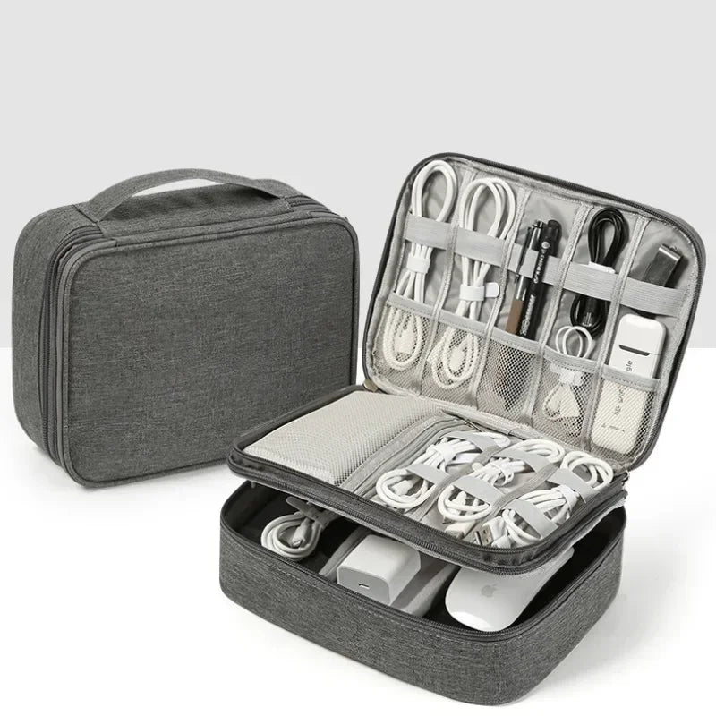 Eway versatile multi-use bag with multiple compartments, featuring black and grey design, suitable for everyday or travel use.