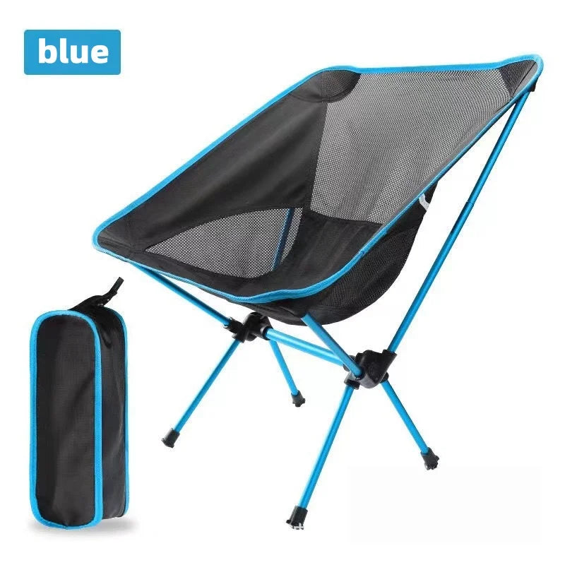 Eway portable folding camping chair with adjustable armrests and lightweight frame, ideal for outdoor adventures and camping trips.