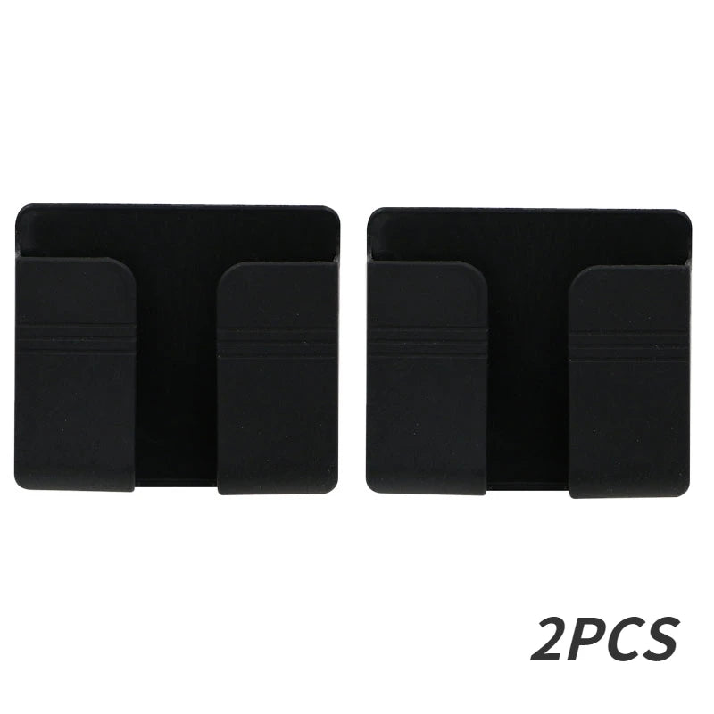Wall-mounted device holder by Eway, showcasing a sleek and sturdy wall mount for electronic devices, installed on a wall.