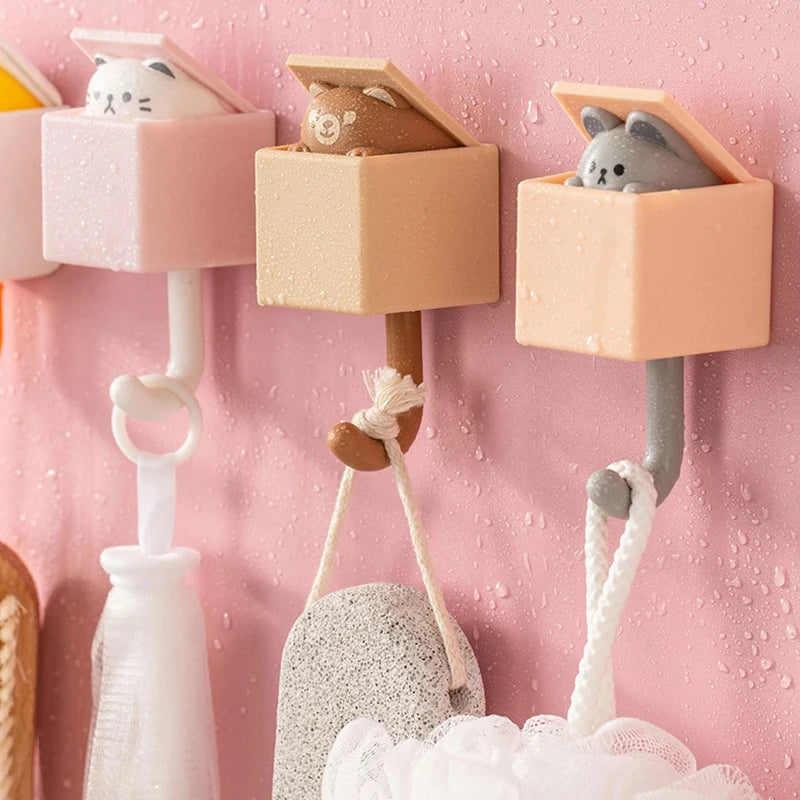 Eway wall-mounted cute multi-purpose storage holder with compartments for organization and space-saving storage.