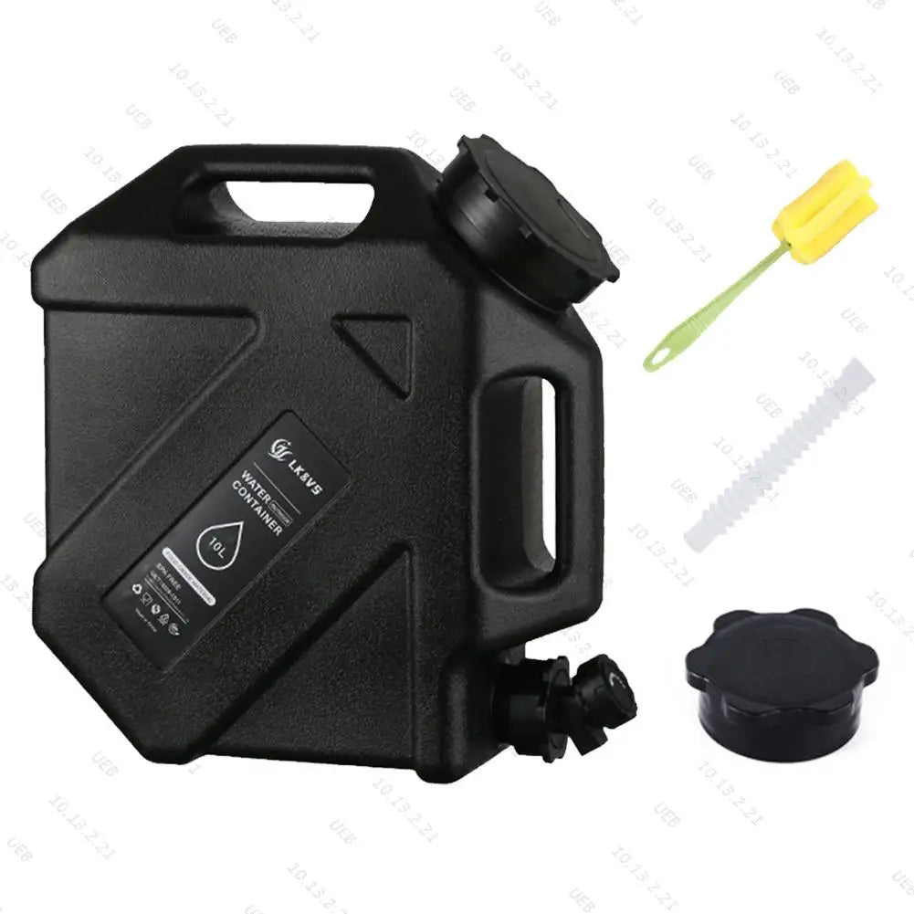 Portable 20-liter camping water tank by Eway, showing a durable plastic water container ideal for outdoor camping activities.