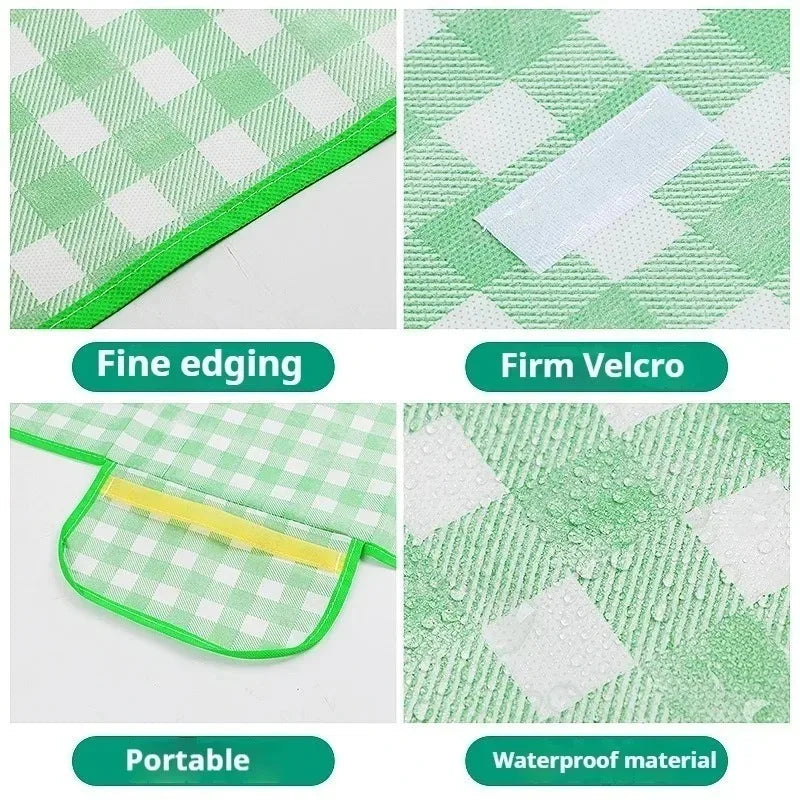 Eway travel fabric rug with colorful patterns, lightweight and portable for outdoor and indoor use.