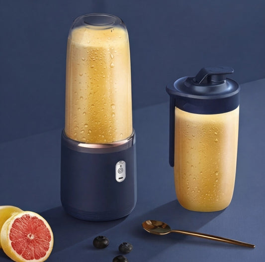 Eway rechargeable juice blender with sleek design, showing the portable, compact electric blender for smoothies and drinks.