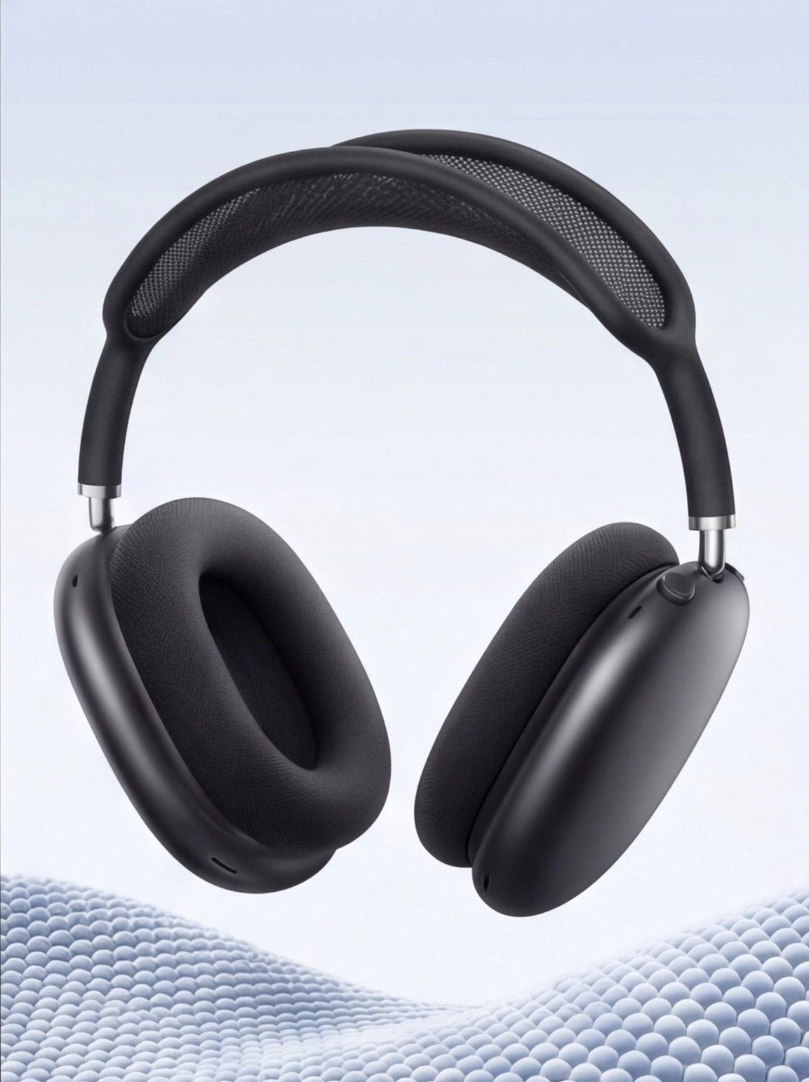 Wireless HOCO earphones by Eway with sleek design and in-ear fit, shown in black color with charging case.