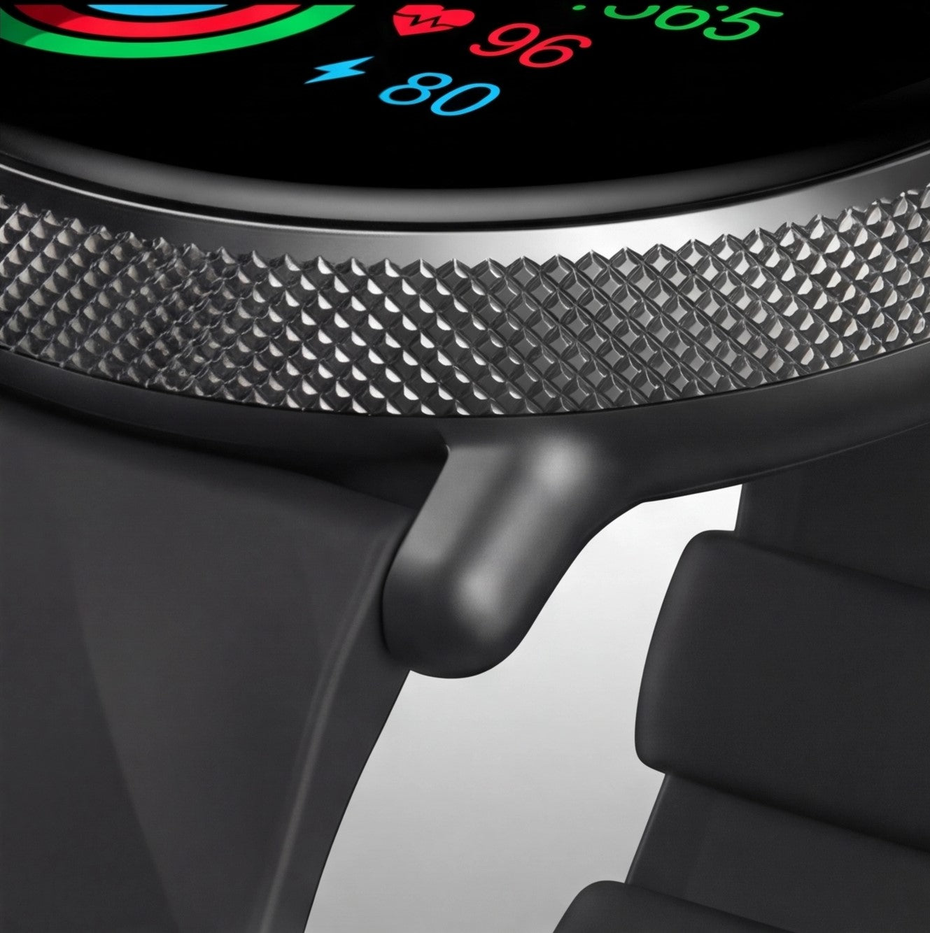 Eway Zeblaze GTR 3 PRO smartwatch with round display, fitness tracking, and sleek black band.